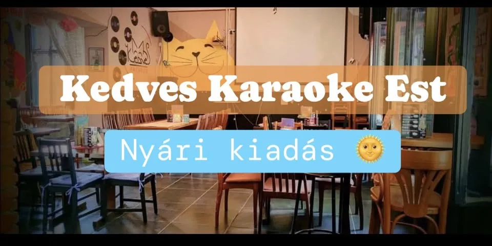 Karaoke a Kedvesben!
